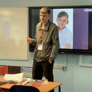 Jesse at The Bridge Youth Centre