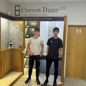 Max and Joe at Craven Dunnill