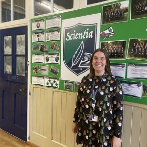 Miss Jones Embracing Christmas