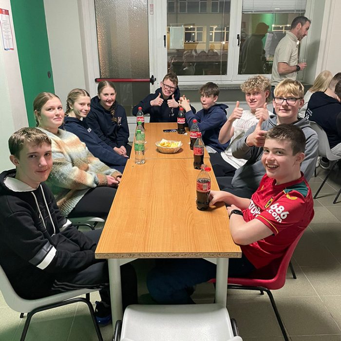 Eagerly awaiting quiz night