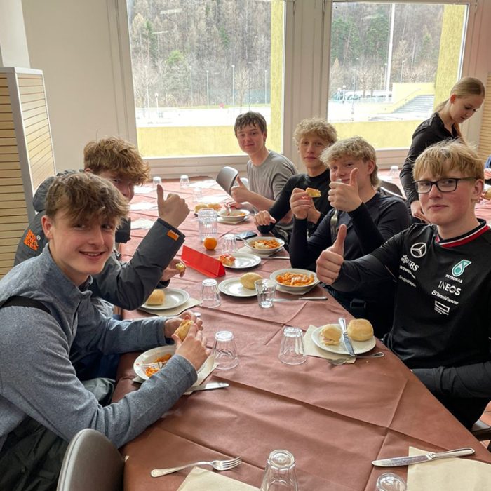 A much-deserved break from the slopes