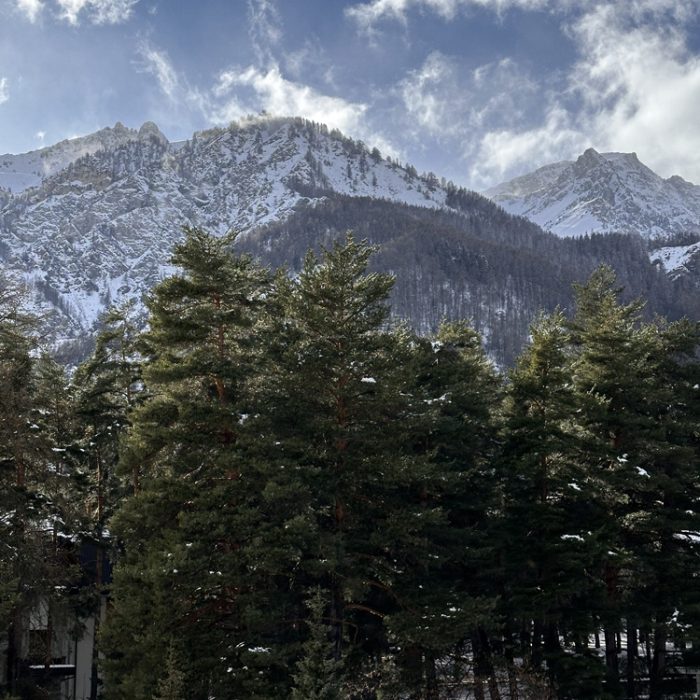 View behind Hotel Villaggio Olimpico