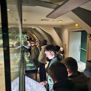 Model of the Mont-Saint-Michel island fortifications