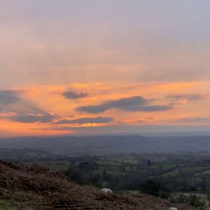 Spectacular Shropshire Sunset