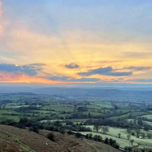 View from the Brown Clee