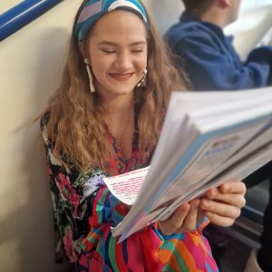 Mrs Phelps Running Through Lines